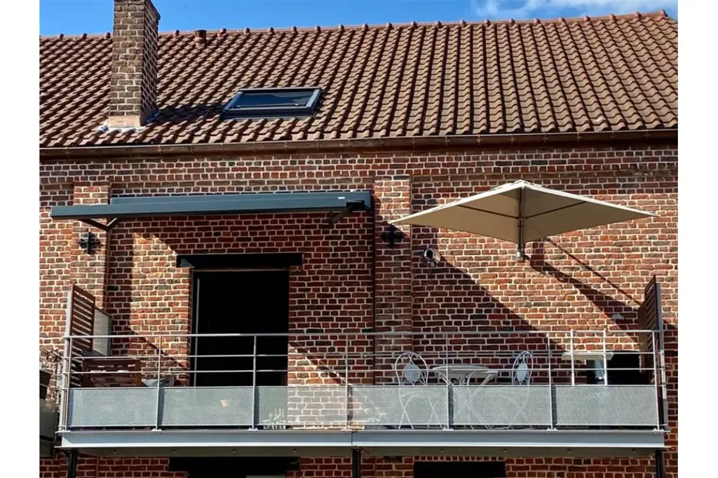 Balcony - Duplex with South-Facing Terrace in Tubize