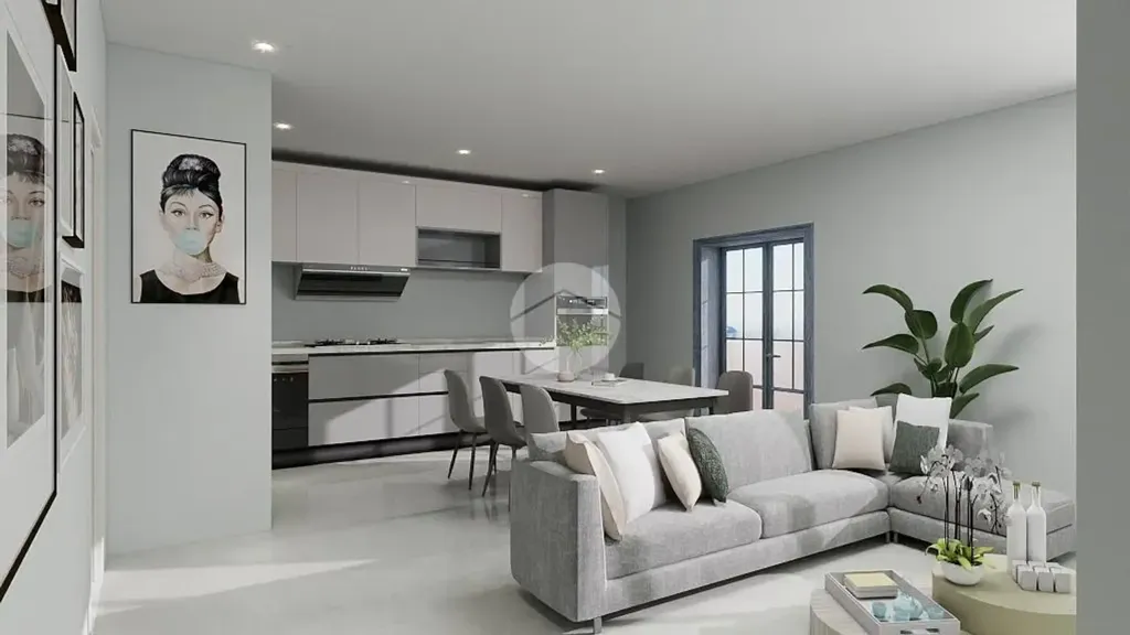 Elutuba - Rear-Facing Two-Bedroom Flat in Bollate