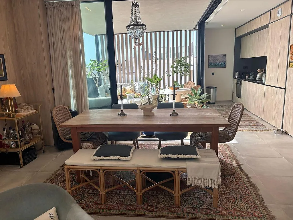 Salle à manger - Apartment with Pool and Terrace in Santa Eulària des Riu