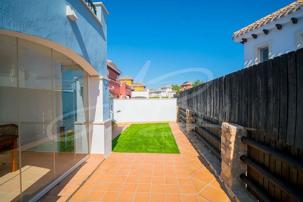 Garden - Chalet with Garden and Terrace in Mar Menor Golf