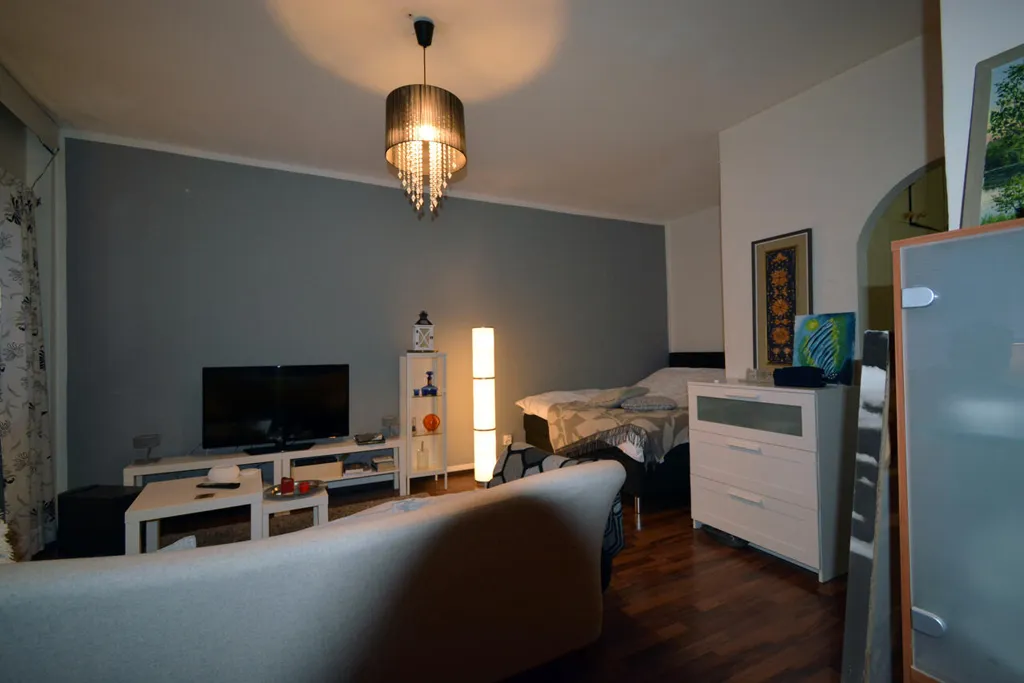 Séjour - Spacious Studio with Balcony in Oulu
