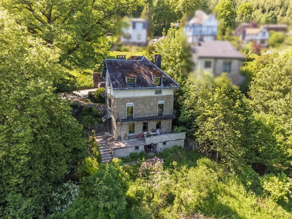 Õhuvaade - Villa with View for Renovation in Trois-Ponts