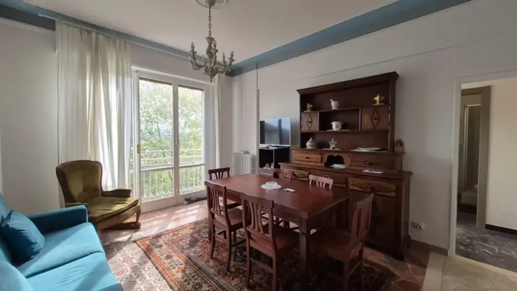 Söögituba - Rusticated Apartment with Panoramic View in Florence