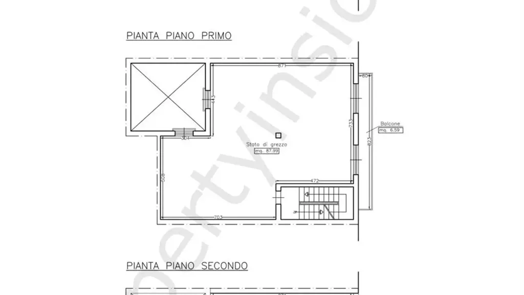 Plan - Independent House with Panoramic Terrace in Cassibile