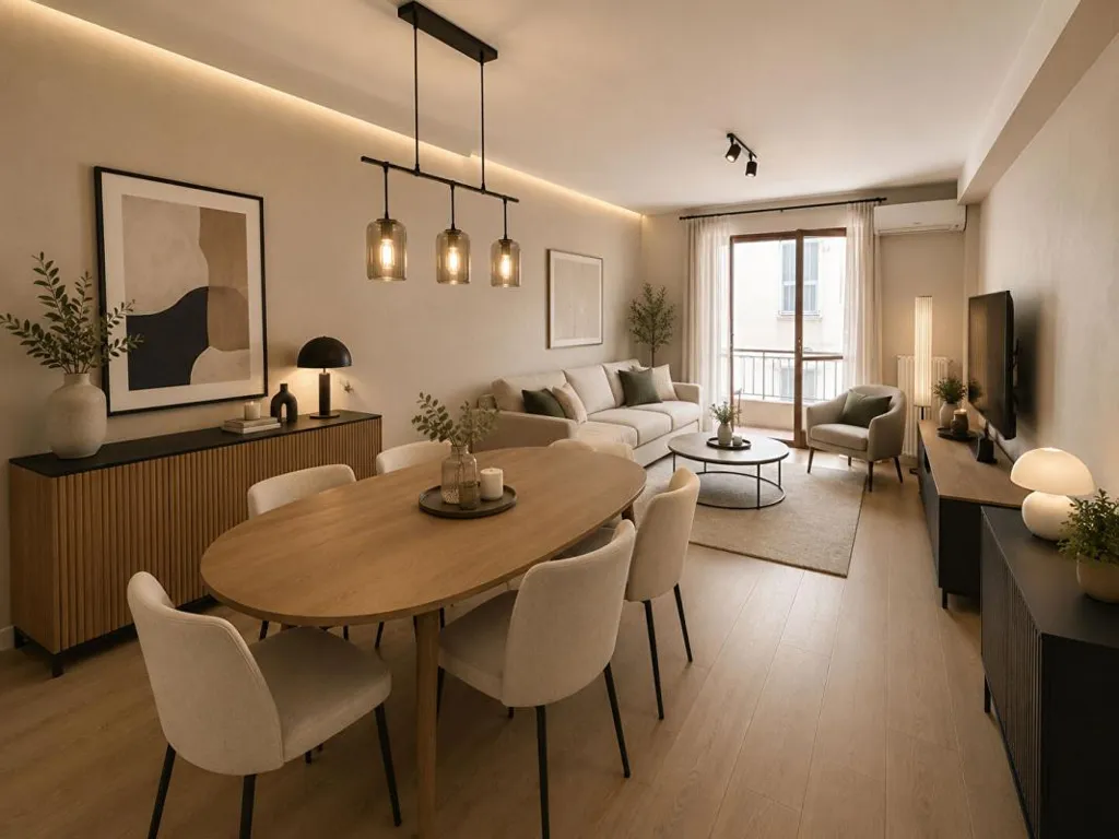 Söögituba - 3-Bedroom Apartment with Balcony in Nice Saint-Roch