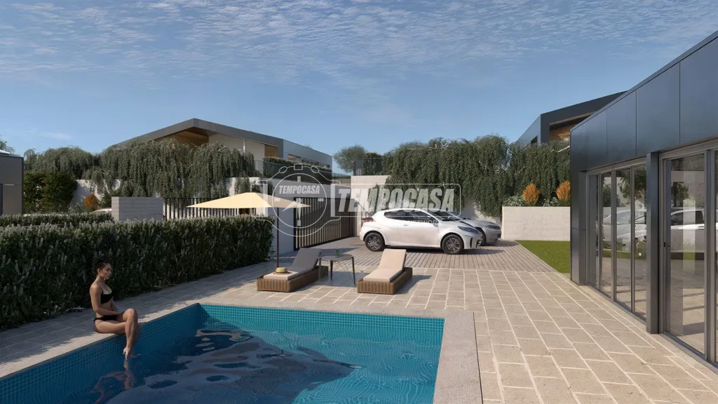 Contemporary Villa with Private Garden in Formello