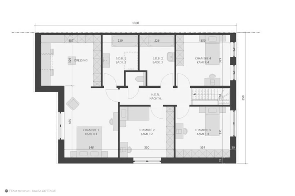 Plan - Nouvelle Maison avec Panneaux Solaire à Wetteren