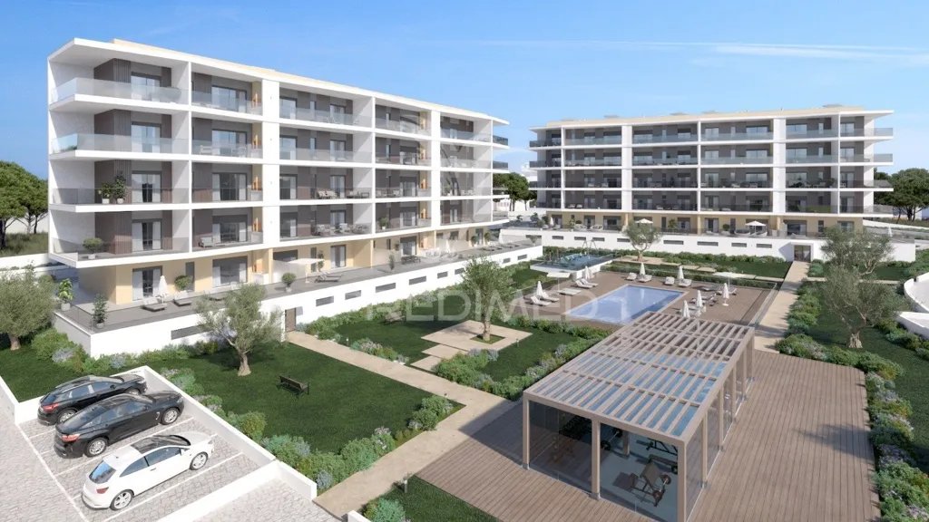Plan - T2 Apartment with Seafront Access in Portimão