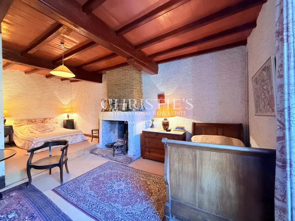 Chambres - Demeure du XVIIe siècle avec Piscine au Périgord