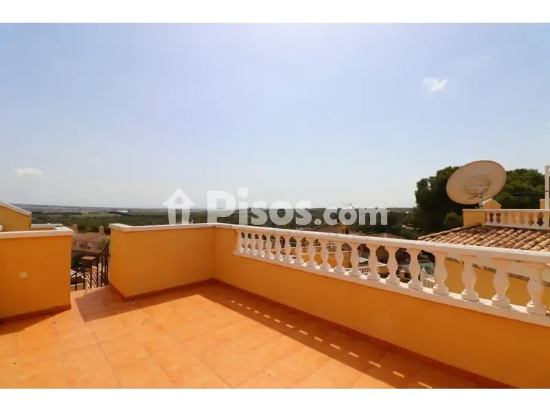 Terrass - East-Facing Semi-Detached House with Pool in Algorfa