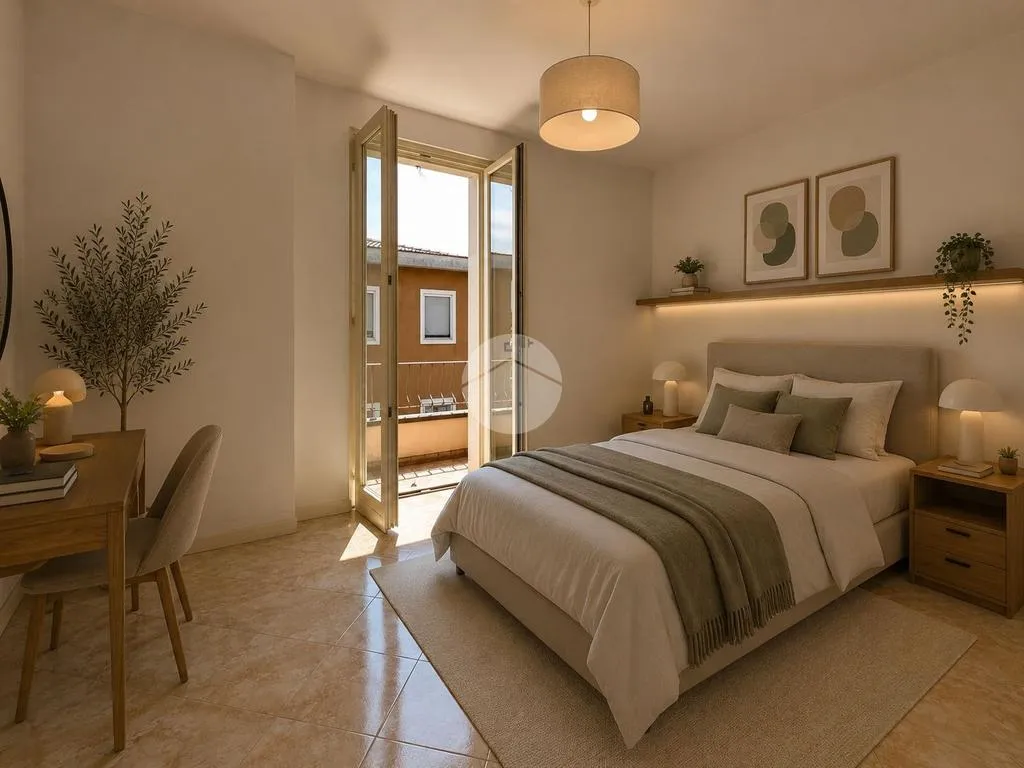 Bedrooms - Semi-Detached Villa with Garden in Rovato