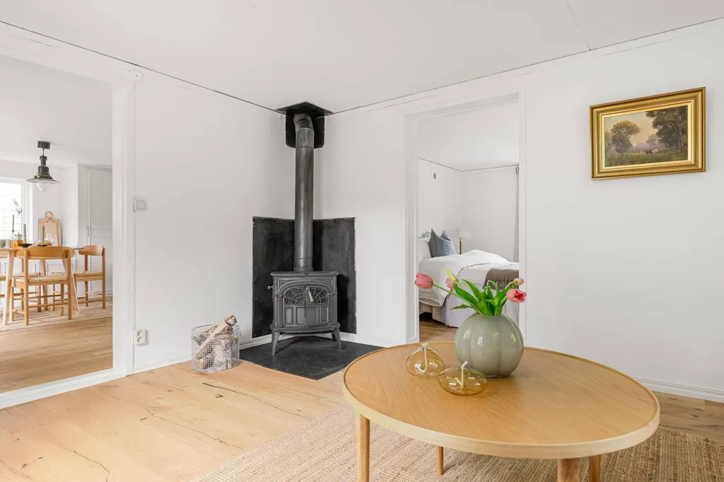 Séjour - Villa with Expansive Garden in Egeby