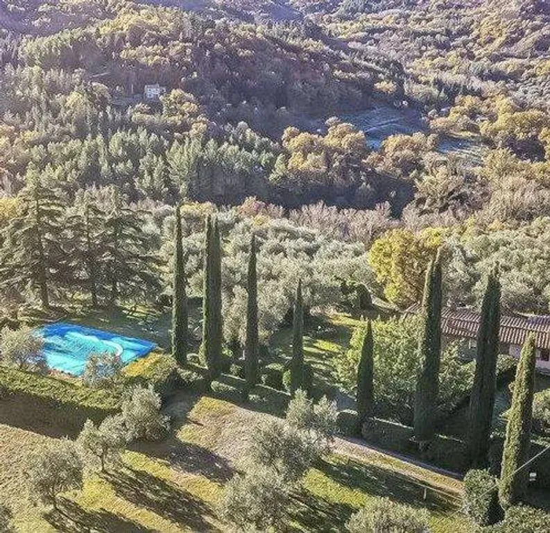 Vue aérienne - Luxury Villa with Pool in Arcidosso, Tuscany