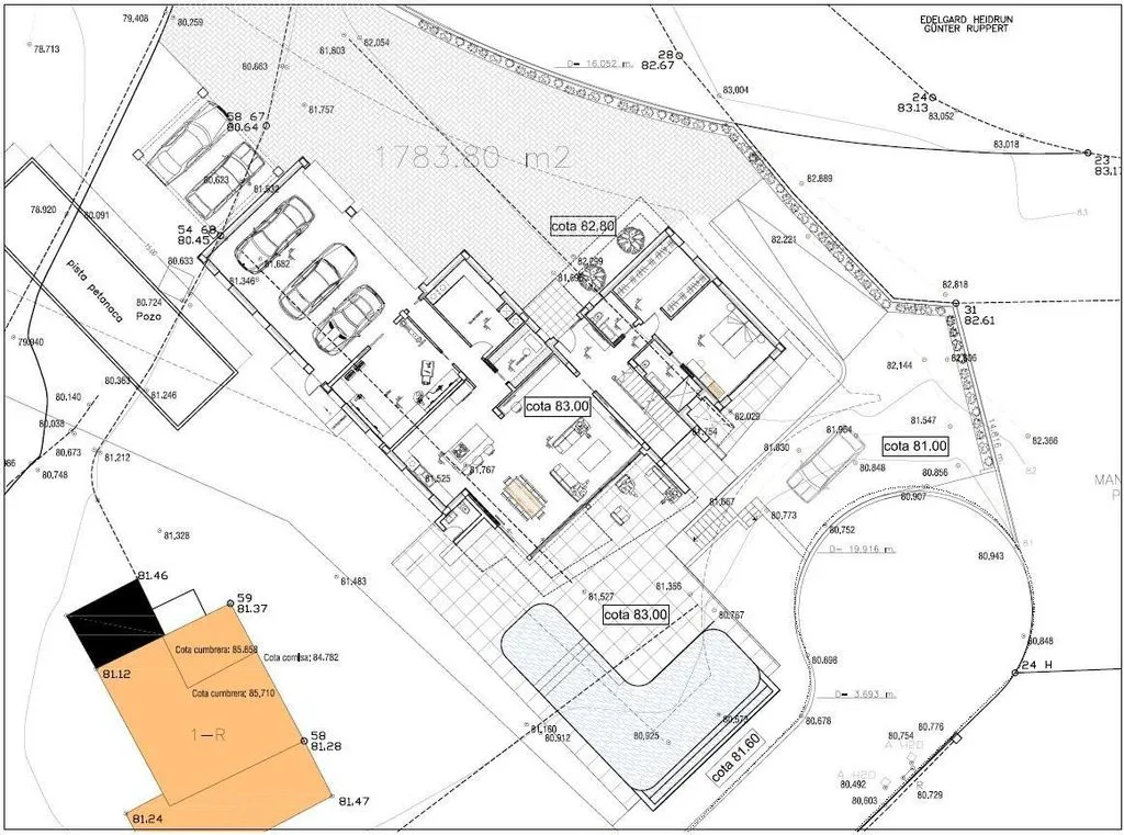 Floor Plan - Luxury Villa with Sea View in Calpe