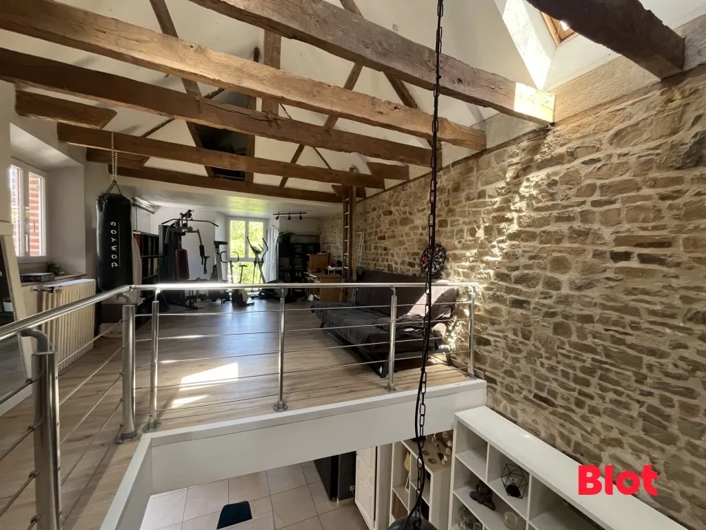 Séjour - Maison de Bourg 5 Chambres à Pancé