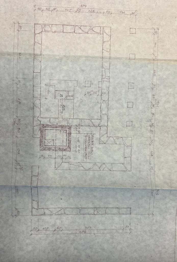 Plaan - Plot with Villa in Vansi Village, Saue Parish