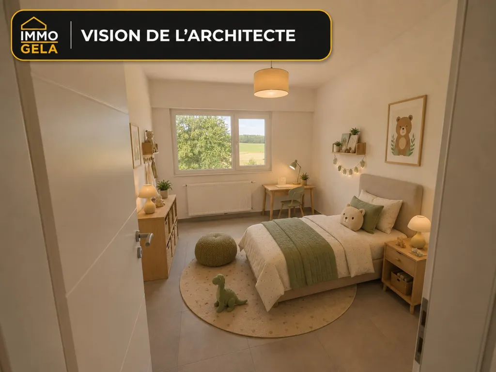 Chambres - Maison neuve avec cinq chambres à Bertogne