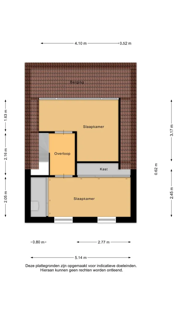 Planimetria - Spacious Semi-detached House with Garden in Middelaar