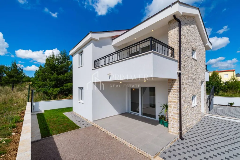 Exterior - Newly Built House with Sea View in Posedarje