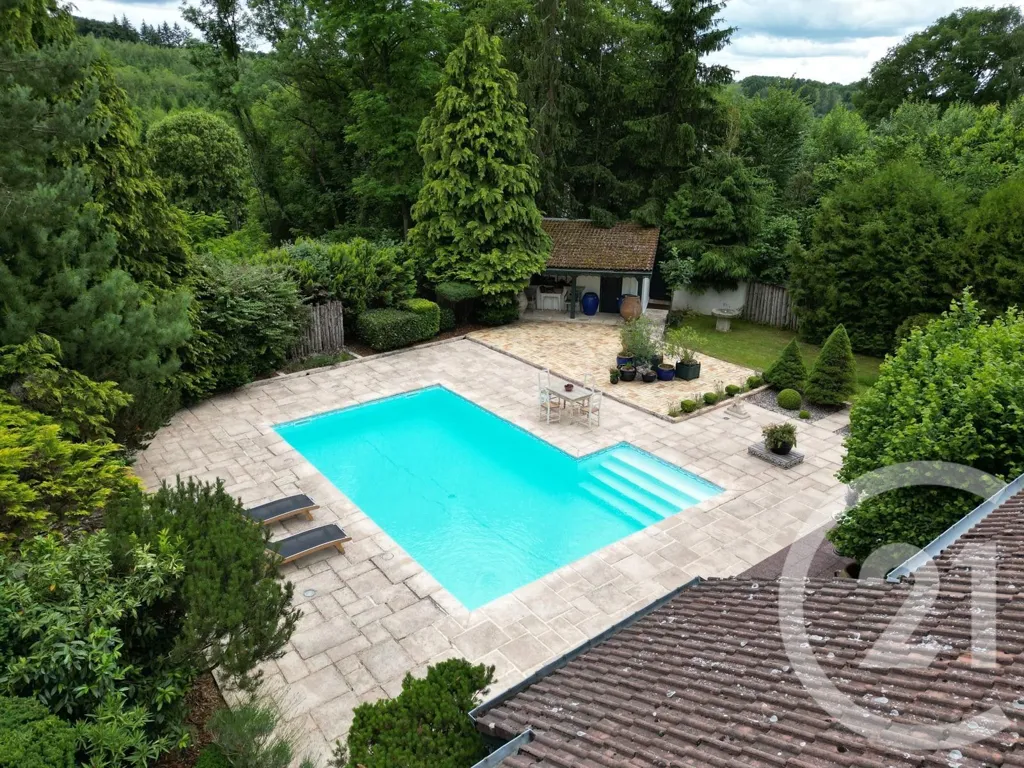 Õhuvaade - Villa with Pool near Lac de Pierre-Percée