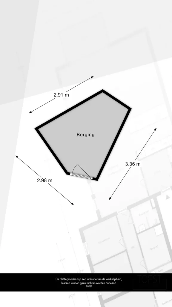 3-toaline korter asukohas Schiedam