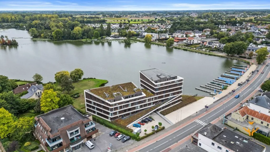 Õhuvaade - Penthouse with Water View in Berlare