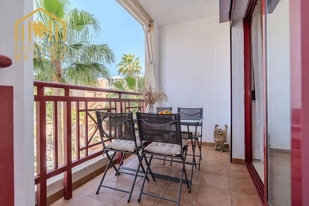 Balcon - Apartment with Terrace and Pool in Palm-Mar