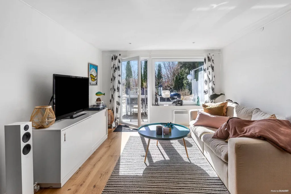 Séjour - Renovated Two-Storey House in Hummelmora