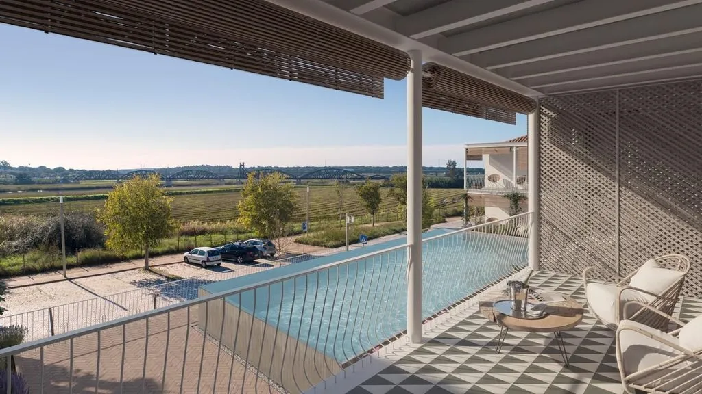 Balcon - Luxury Flat with Pool in Alcácer do Sal