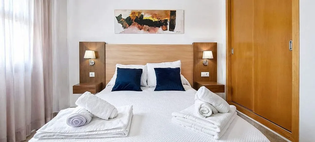Camere da letto - 1-Bed Apartment with Pool on Avenida Del Decano