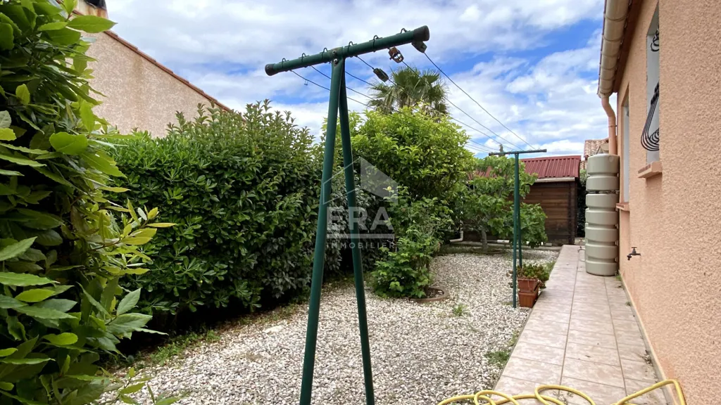 Jardin - Maison Plain Pied avec Piscine au Boulou