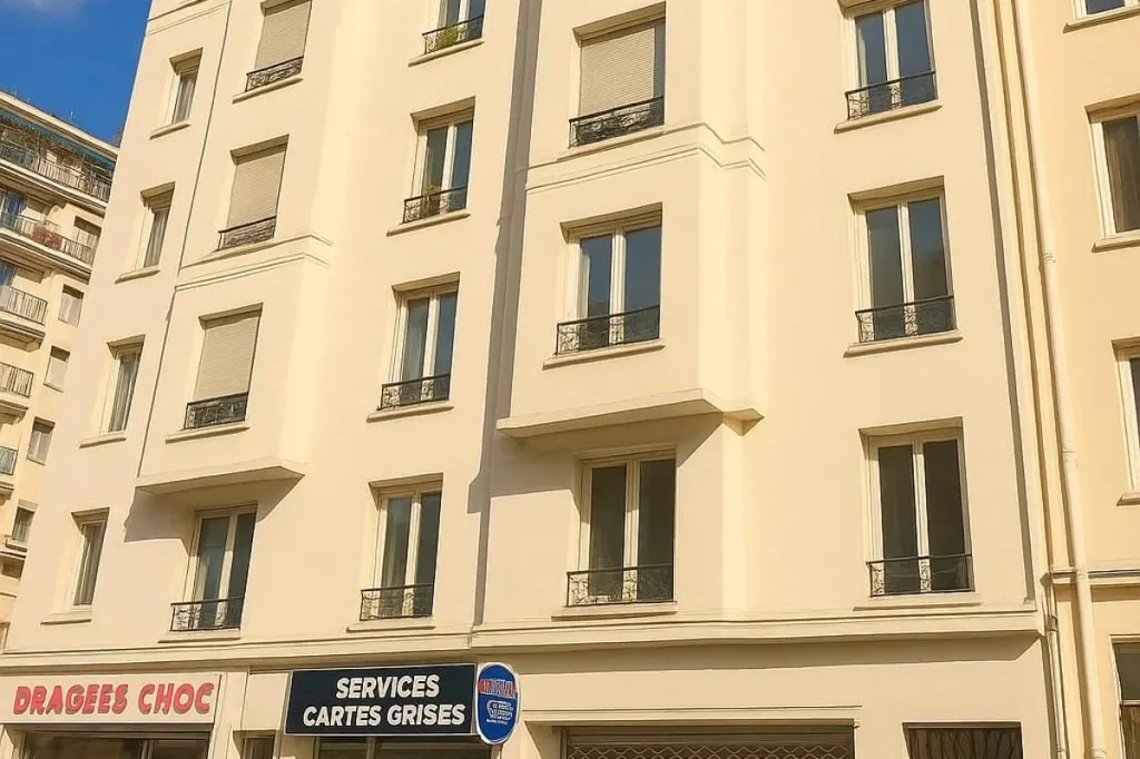 Extérieur - Appartement Art Déco avec Climatisation à Nice