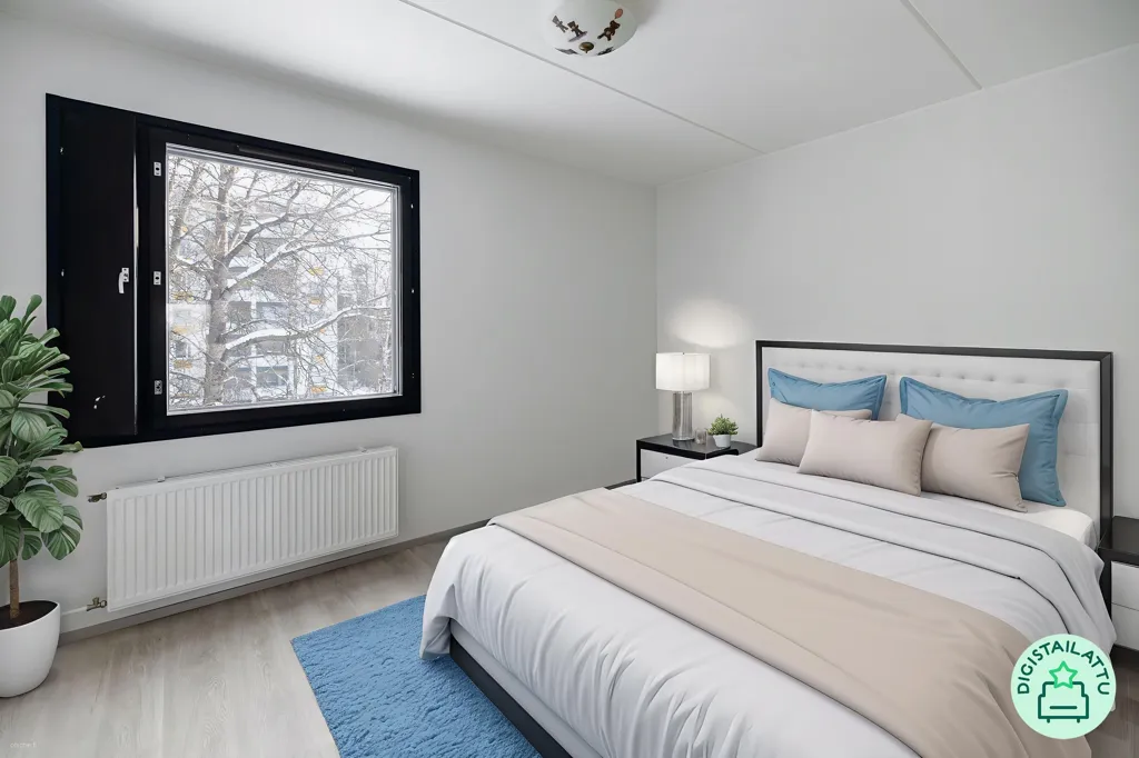 Magamistoad - Apartment with Glass Balcony in Kerava