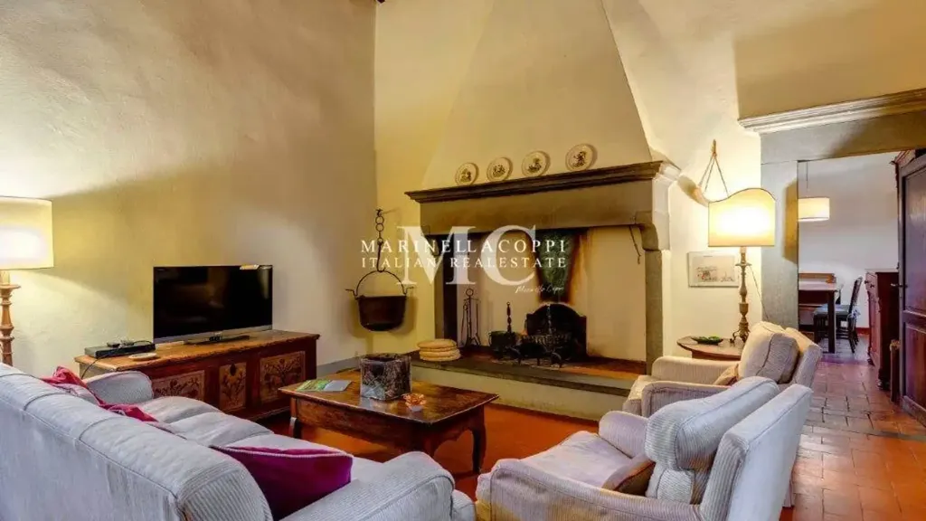 Elutuba - Chianti Villa with Vineyard and Pool in San Casciano