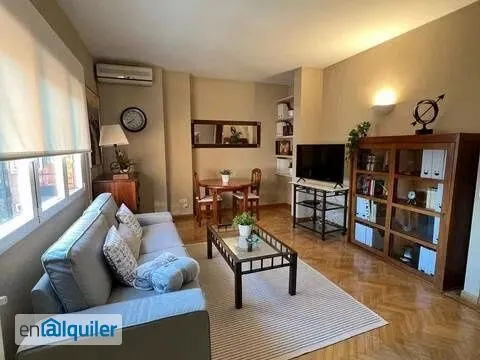 Séjour - Modern Flat with Balcony in Delicias, Madrid