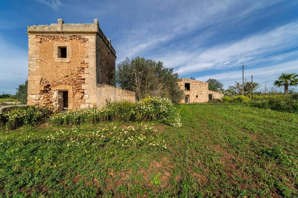 Exterior - Rustic Plot with Traditional Buildings in Campos