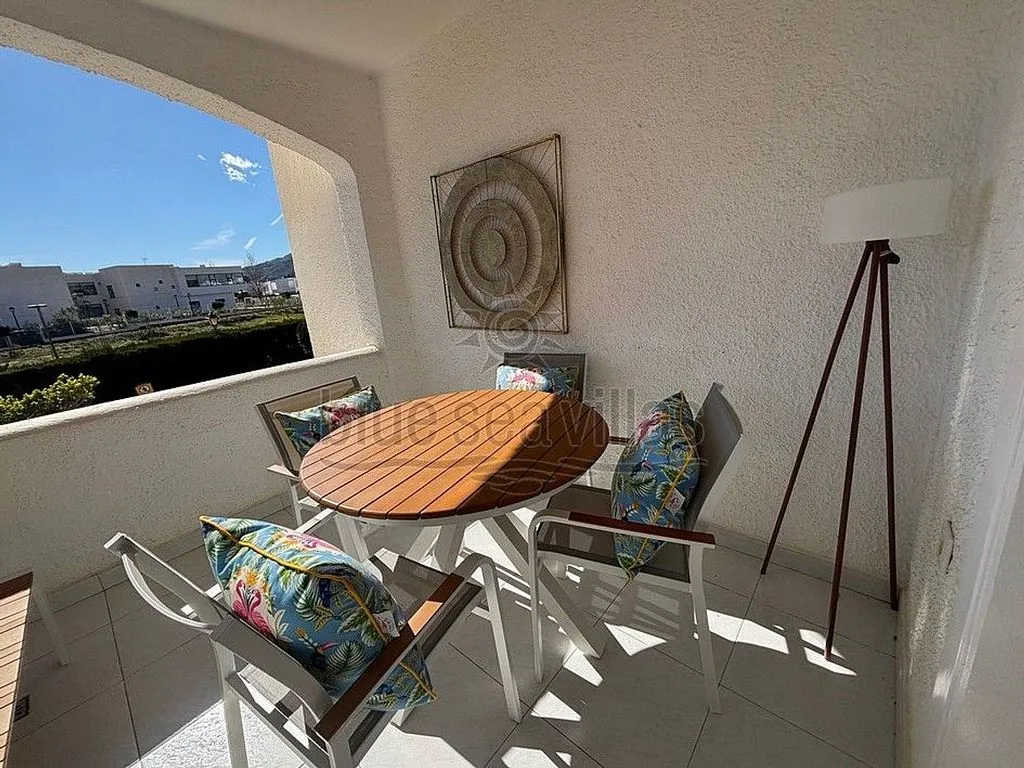Terrasse - Seasonal Apartment with Pool in Mojácar Playa