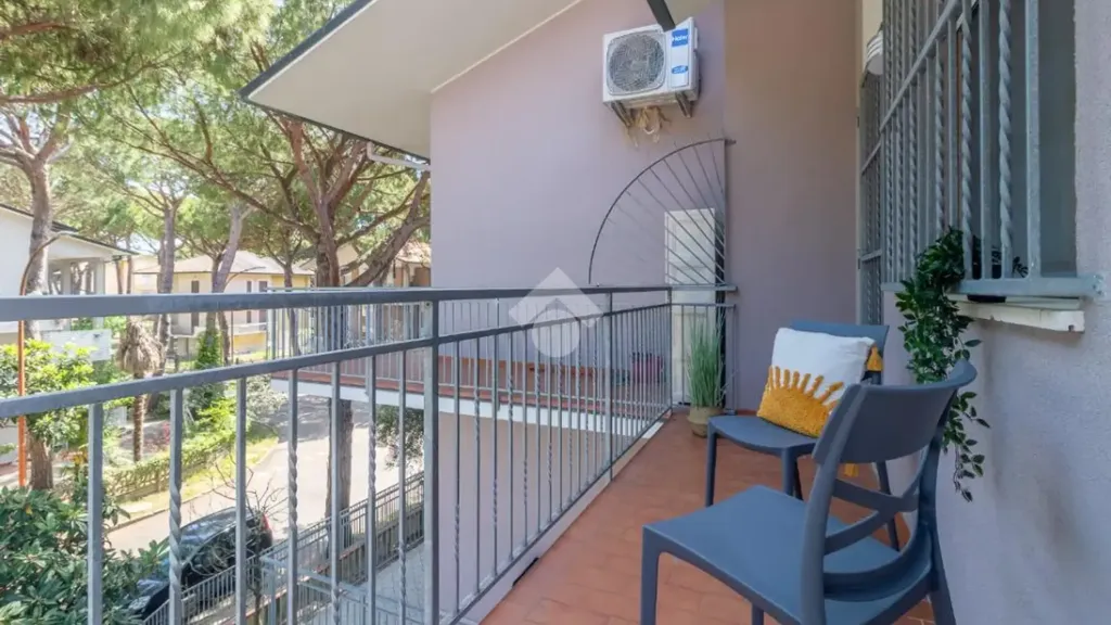 Balcony - Trilocale with Sea View in Pinarella
