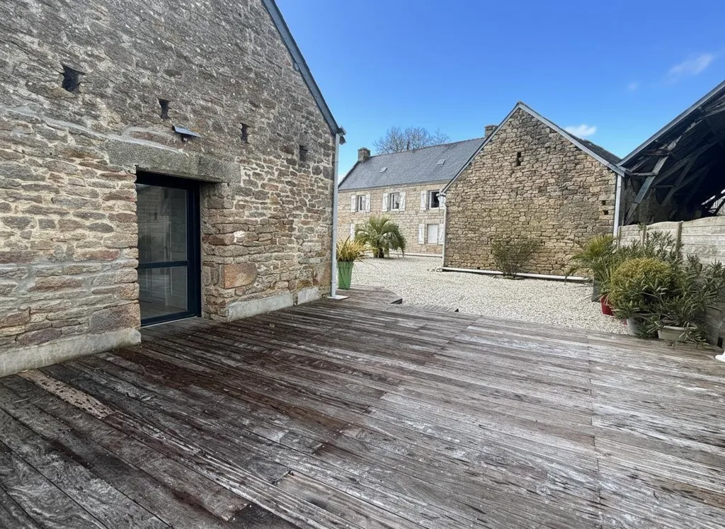Giardino - Historic Granite Property with Piscine in Scaër