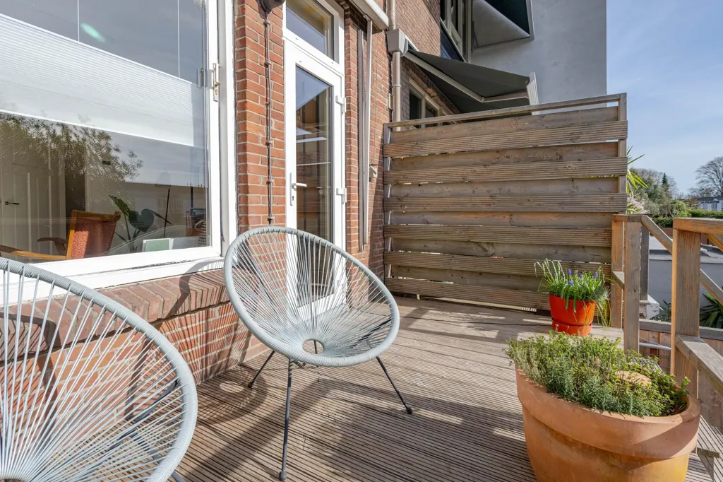 Balcon - Characterful Apartment with Garden in Vreewijk