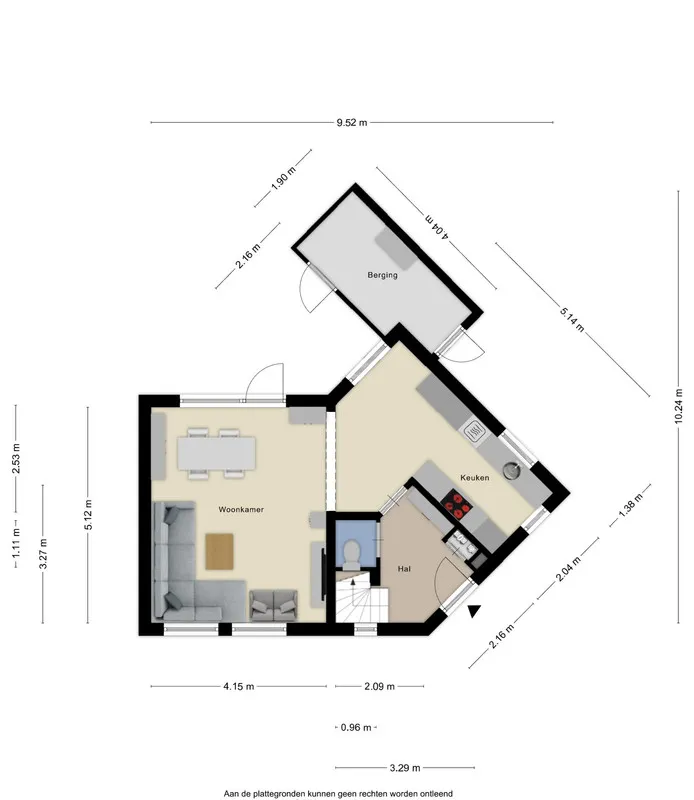Plan - Half-Villa with Garden in Eijsden