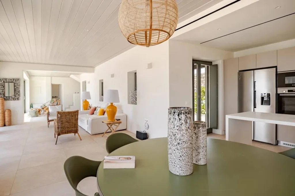 Salle à manger - Contemporary Cycladic House with Pool in Paros