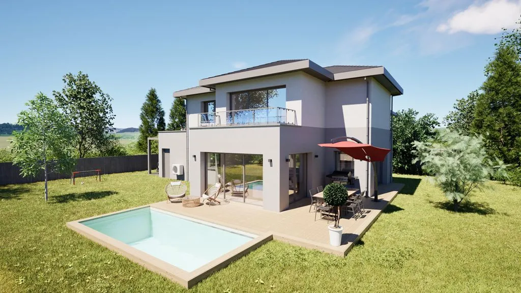Arc Enterprise House with Garden in Thoiry