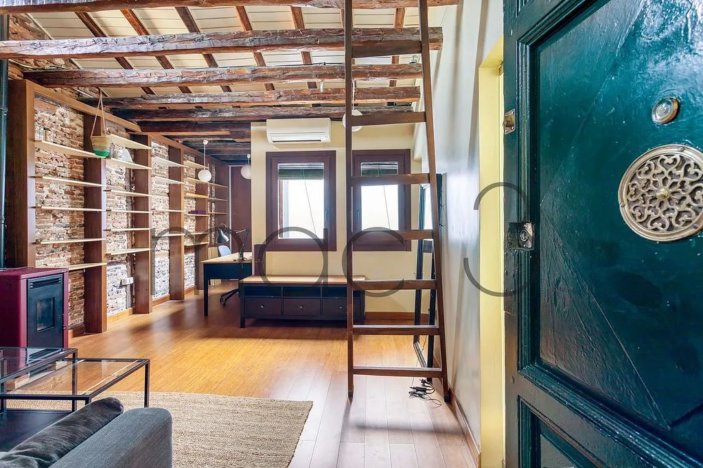 Séjour - Apartment with Balcony in Justicia, Madrid