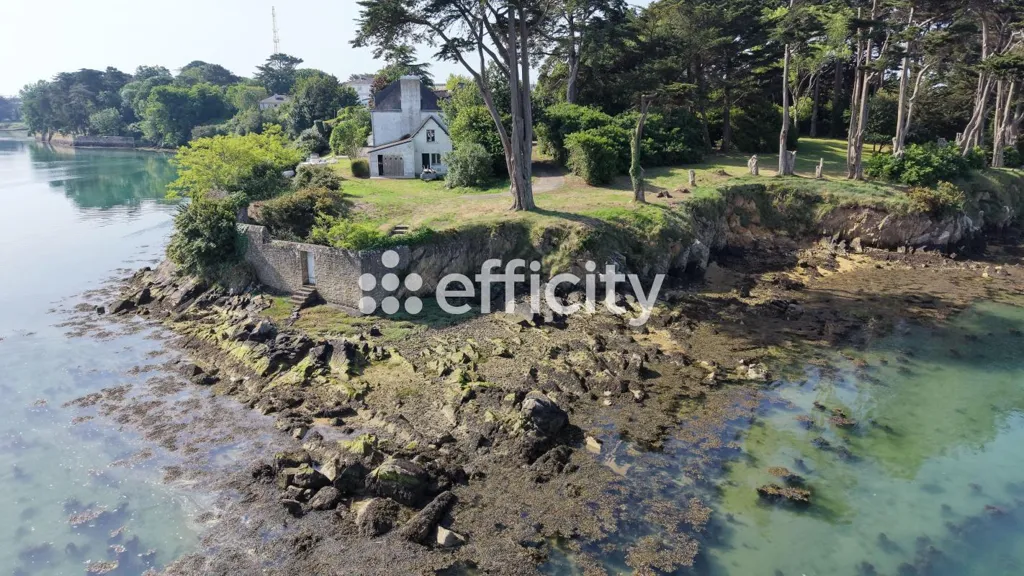 Õhuvaade - Character House with River View in Etel