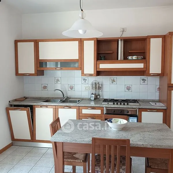 Cuisine - Penthouse with Balcony in Viserba, Rimini