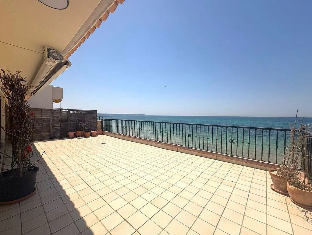 Terrasse - Duplex with Terrace in El Molinar, Palma