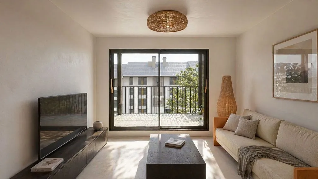 Soggiorno - New Flat with Pool in Navalcarnero