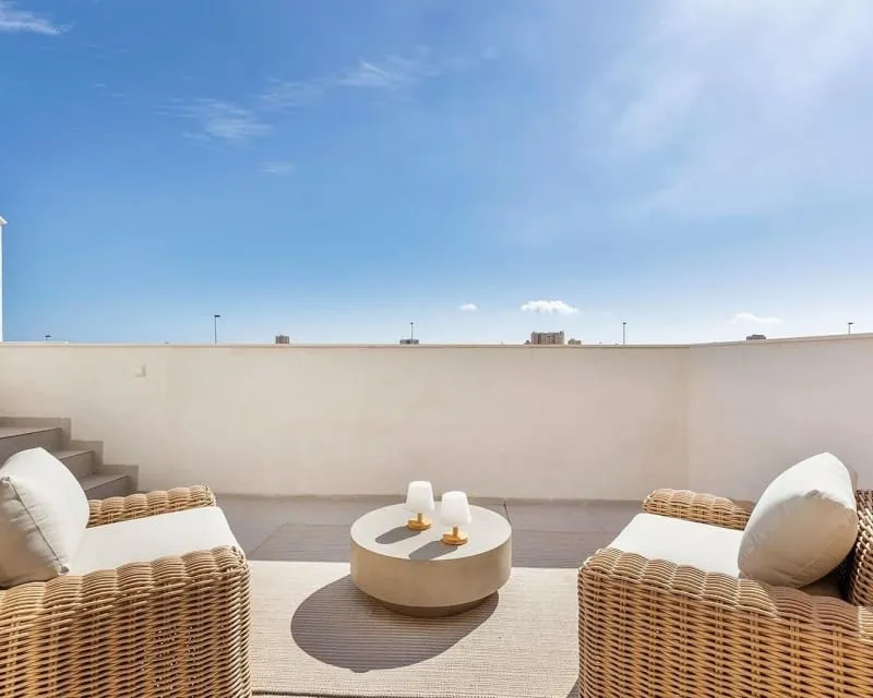 Terrasse - New Build Villa with Pool in Los Alcázares