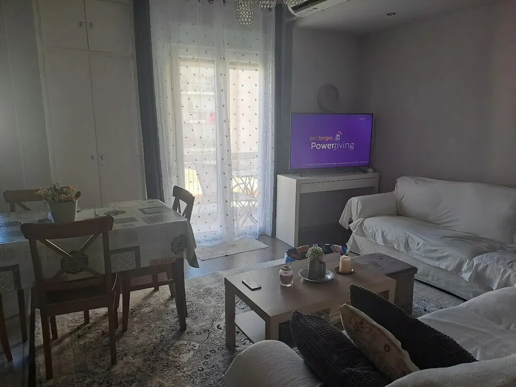 Soggiorno - Renovated Flat with Solar Panels in Ano Patisia